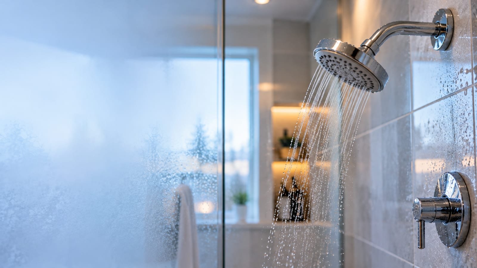 Shower with low water pressure in a Calgary home