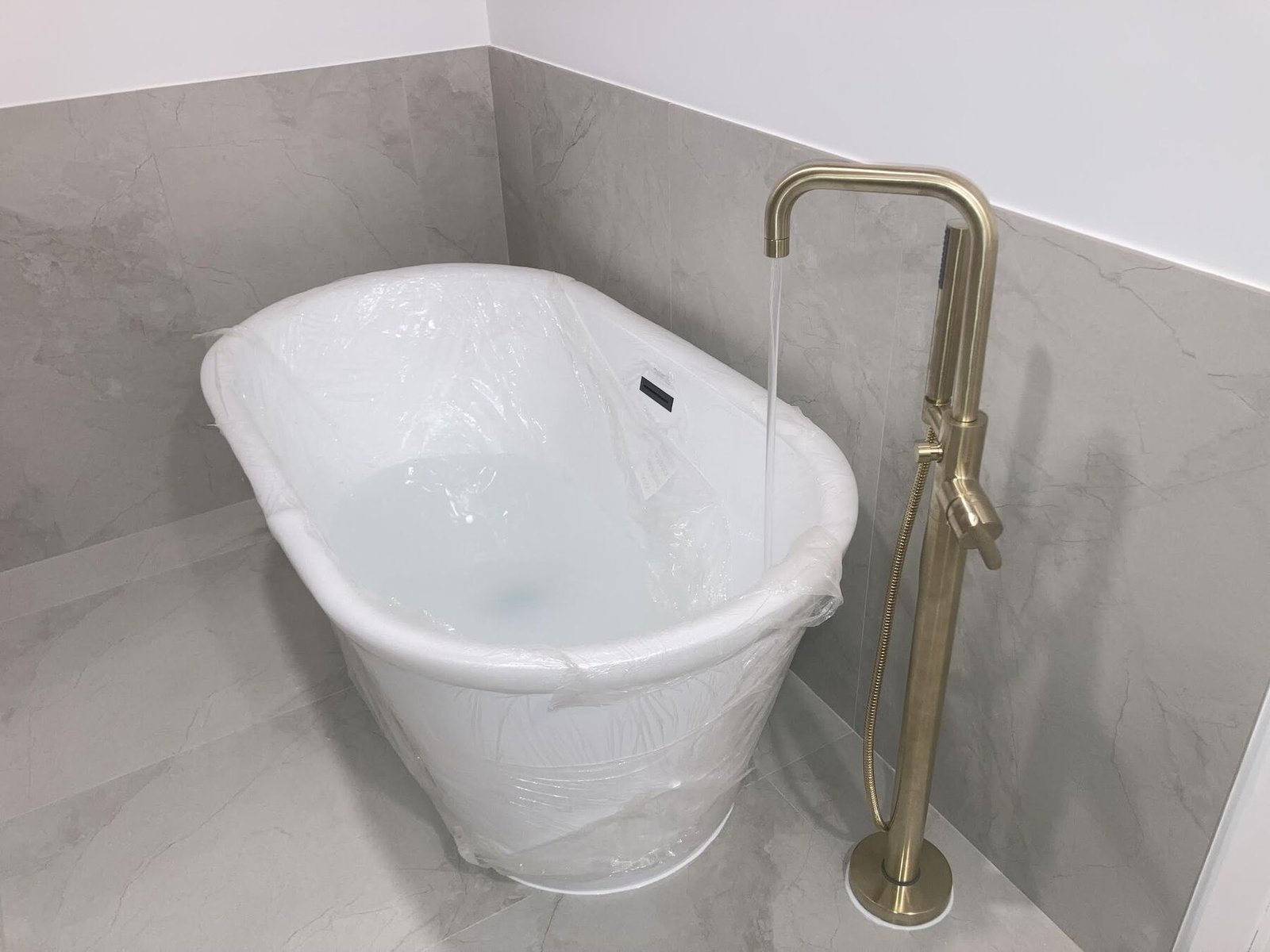 Residential plumbing repair and installation project in Calgary