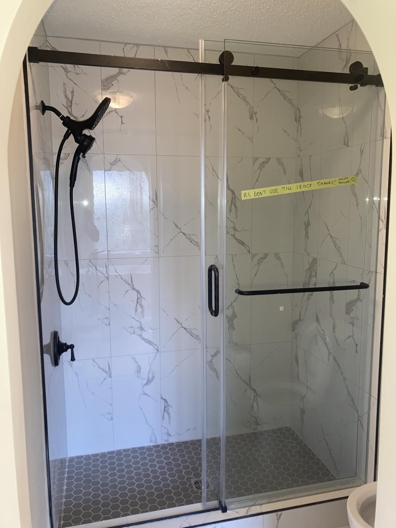Residential plumbing repair and installation project in Calgary