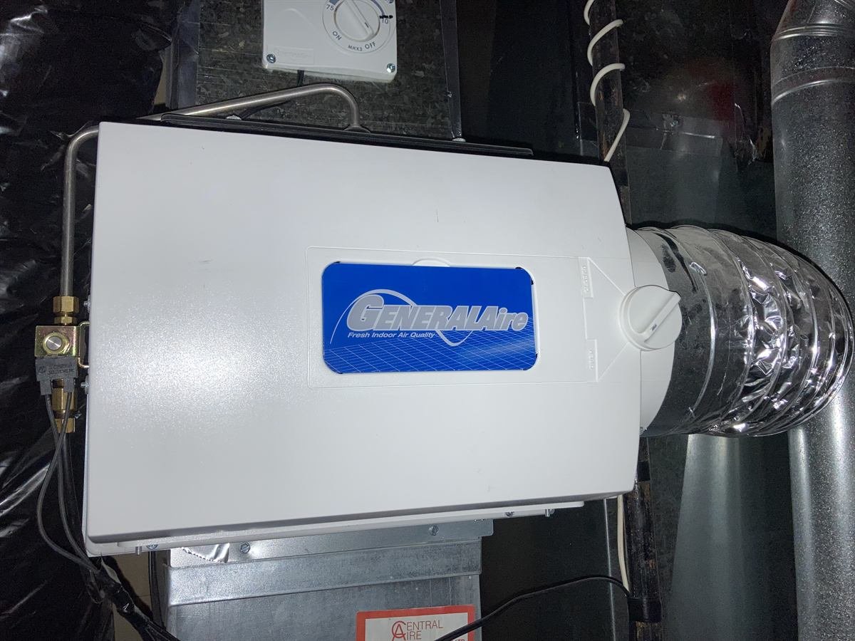 Furnace filtration and airflow project in Calgary