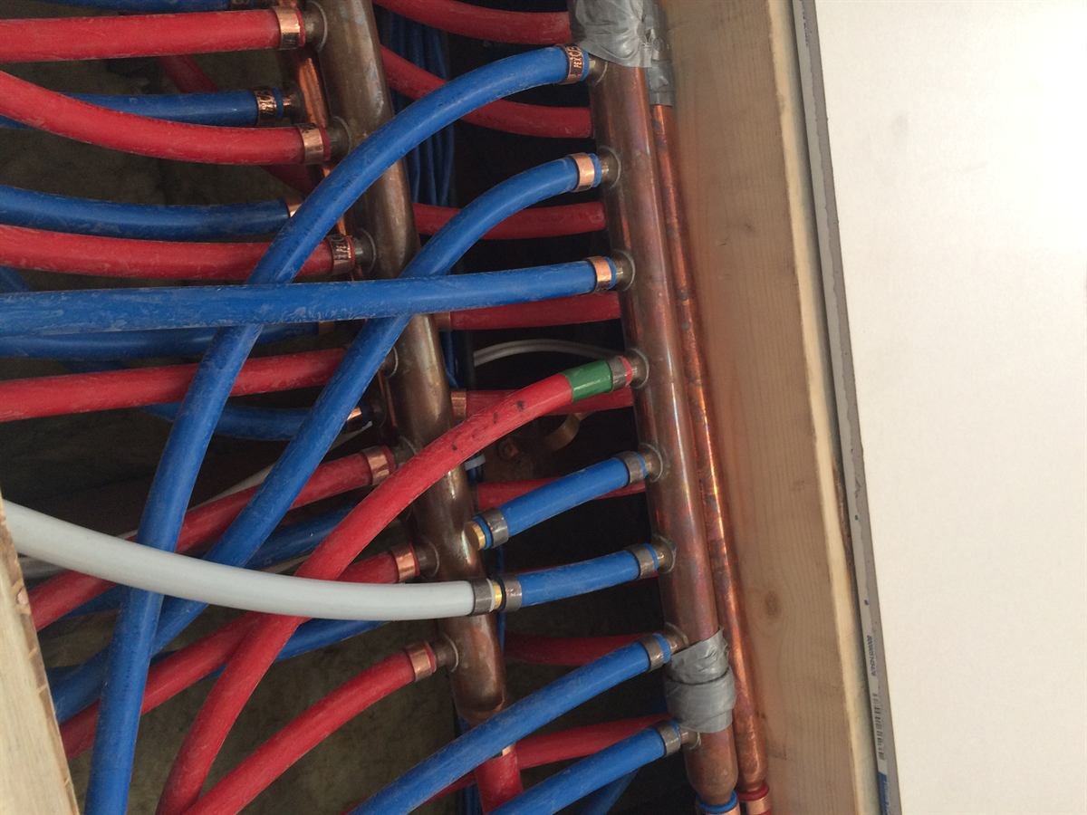 Furnace installation and heating equipment project in Calgary