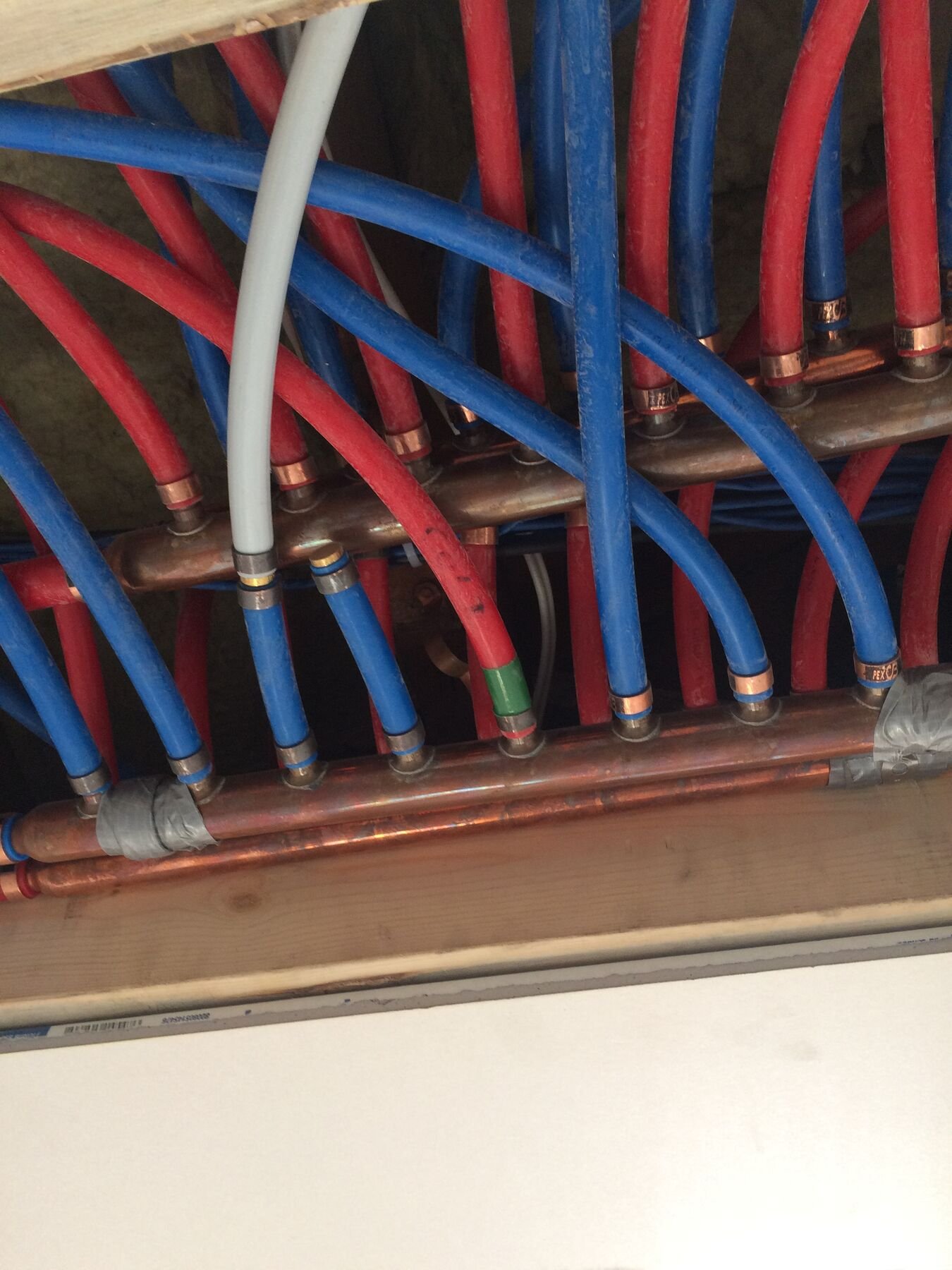 Furnace installation and heating equipment project in Calgary